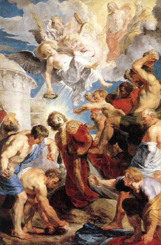 RUBENS, Pieter Pauwel The Martyrdom of St Stephen Spain oil painting art